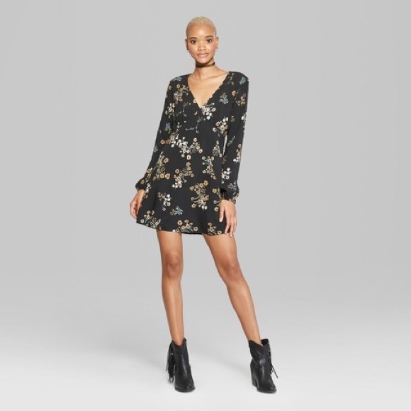 wild fable long sleeve dress